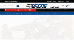 Desktop Screenshot of excitemotorsports.com.au
